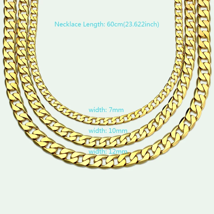 
2018 Wholesale Custom dubai new gold chain design for men 