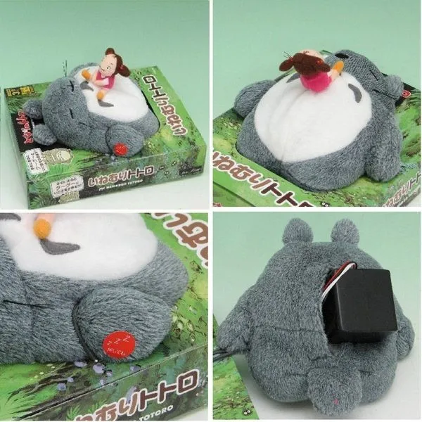 snoring totoro plush