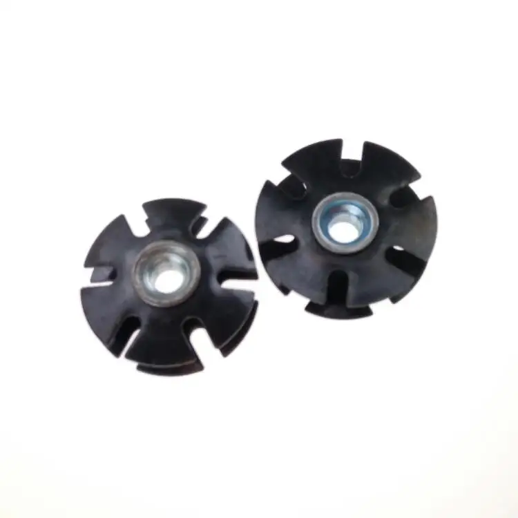 Black Spring Steel Start Nuts Fastener Locking Insert Nuts for Plastic M6 Standard