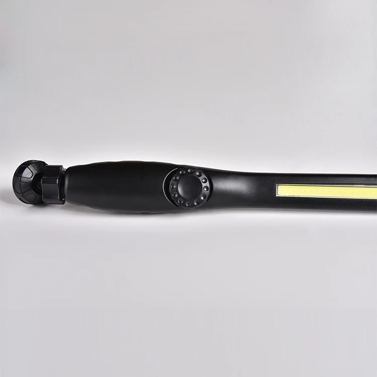 Portable Slim 7W ABS 360 Degree Rotary Stepless Dimming COB Rechargeable Inspection Flash Lamp Magnetic Base LED Work Light