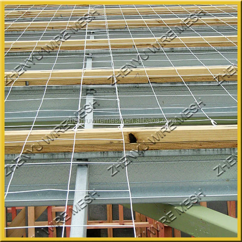 3x3 BRC 3315 Hot Galvanized Welded Roof Safe Mesh ,safety Mesh/netting for Roofing Safety