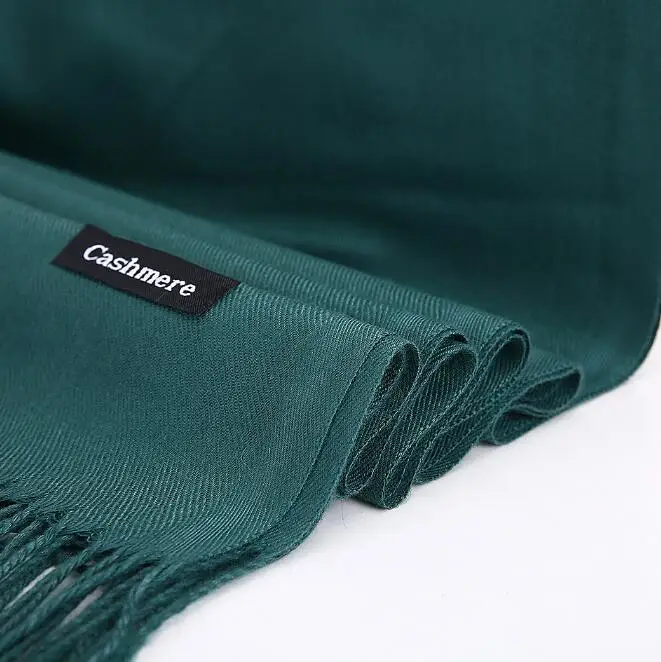 
Wholesale blanket black pashmina scarves custom logo women winter scarf white cashmere factory fashion scarfs for acrylic 