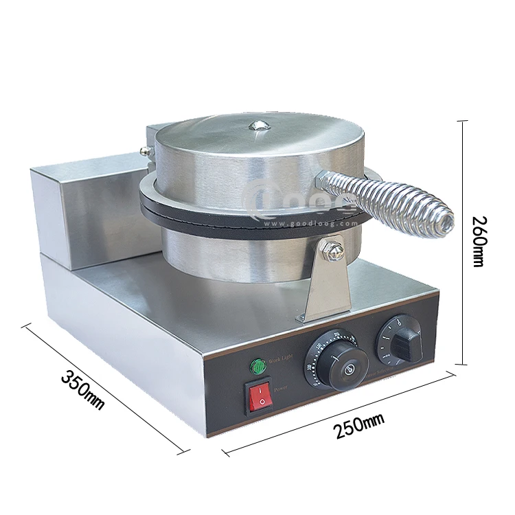 Commercial Waffle Cone Maker Restaurant Equipment Electric Ice Cream Cone Machine