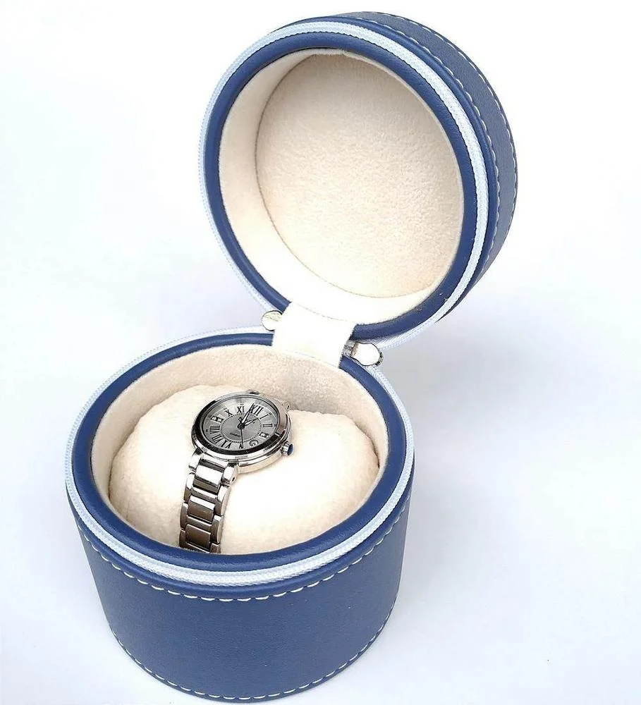 new products pocket leather single travel Wholesale luxury customized watch box, watch boxes custom