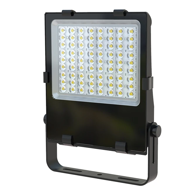 New design IP66 IK10 5 years warranty Indoor and Outdoor Stadium 100W LED FLood Light for basketball, badminton, tennis courts