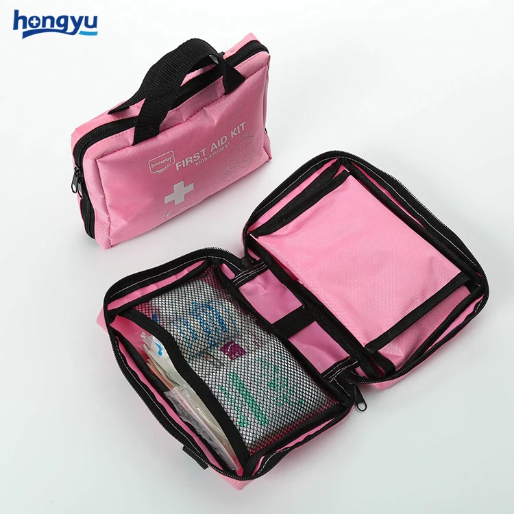 customized eva waterproof compact  kid first aid kit portable medical emergency bag for kid