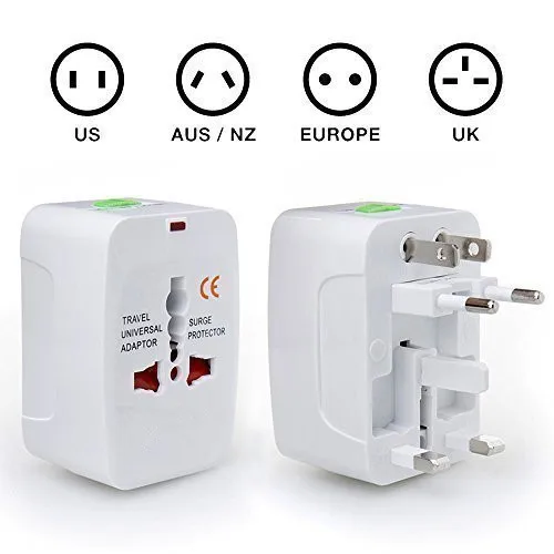 2017 New year gift ideas promotion ce certification swiss world travel adaptor