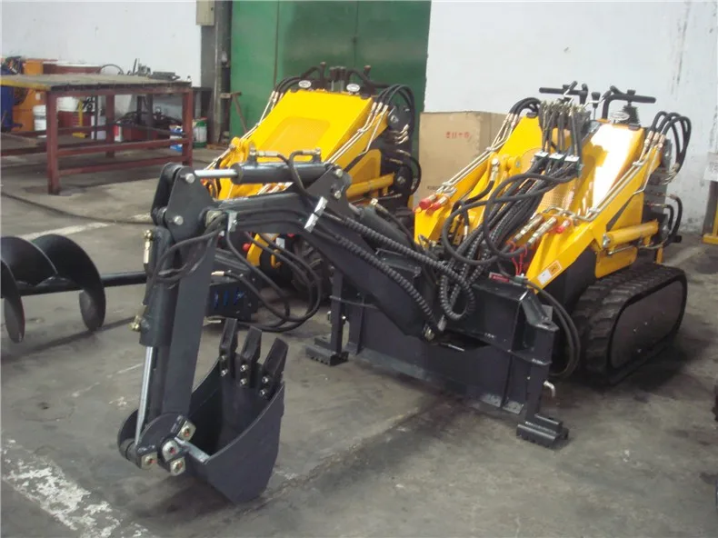 construction machinery chinese wheel loader digger skid steer mini loader