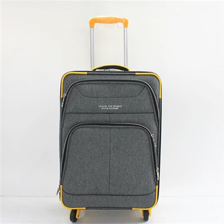 
4 wheel spinner suitcase nylon carry-on luggage set 
