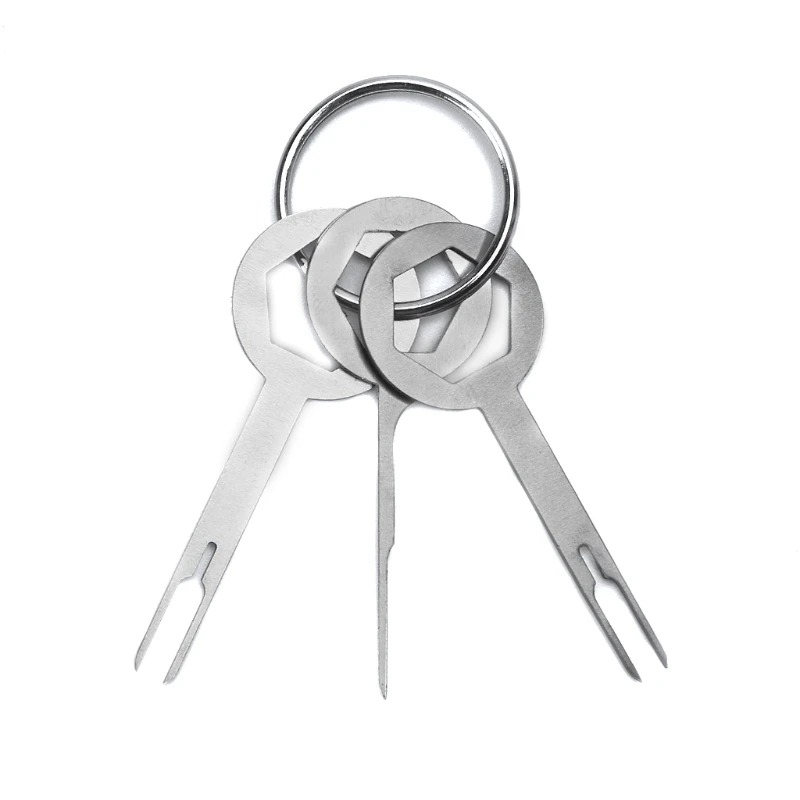 3xCar Plug Terminal Removal Tool Picker Harness Wiring Crimp Connector Extractor