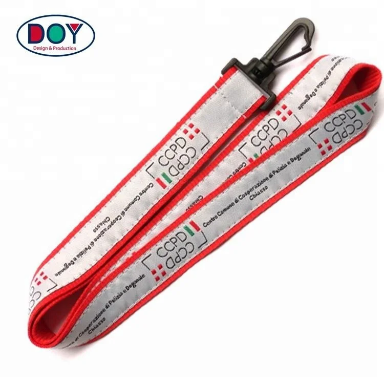 New Design Custom Breakaway Satin Adult Sublimation Transfer Printed Neck Lanyard with Your Own Logo