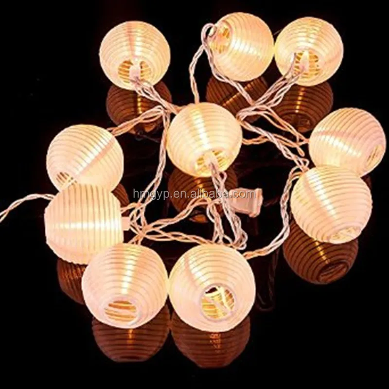 
Small Battery String Paper Lantern For Wedding Party 