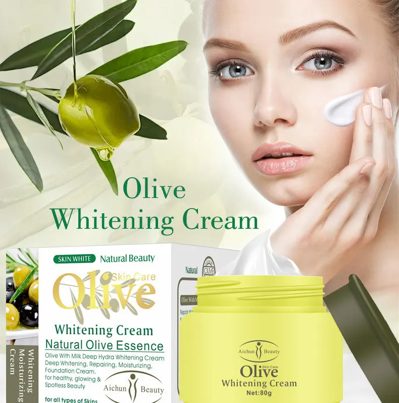 
Cross-border Aichun olive cream moisturizing anti-cracking dry anti-freezing moisturizing and brightening cosmetics OEM 