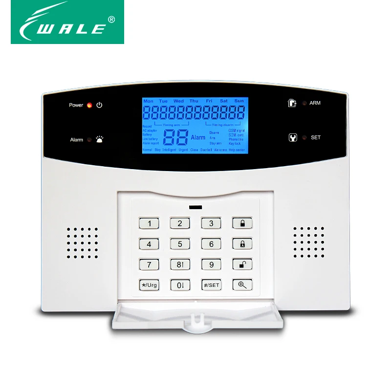 House Burglar alarme maison sans fil GSM PSTN WIFI Security Alarm System with Remote Controllers