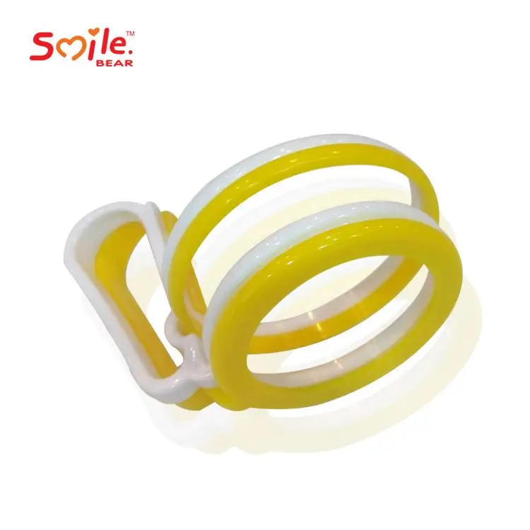 
Smile Bear High Quality 125ml Standard Neck PP Baby Feeding Bottle With Handle For New Born Baby 