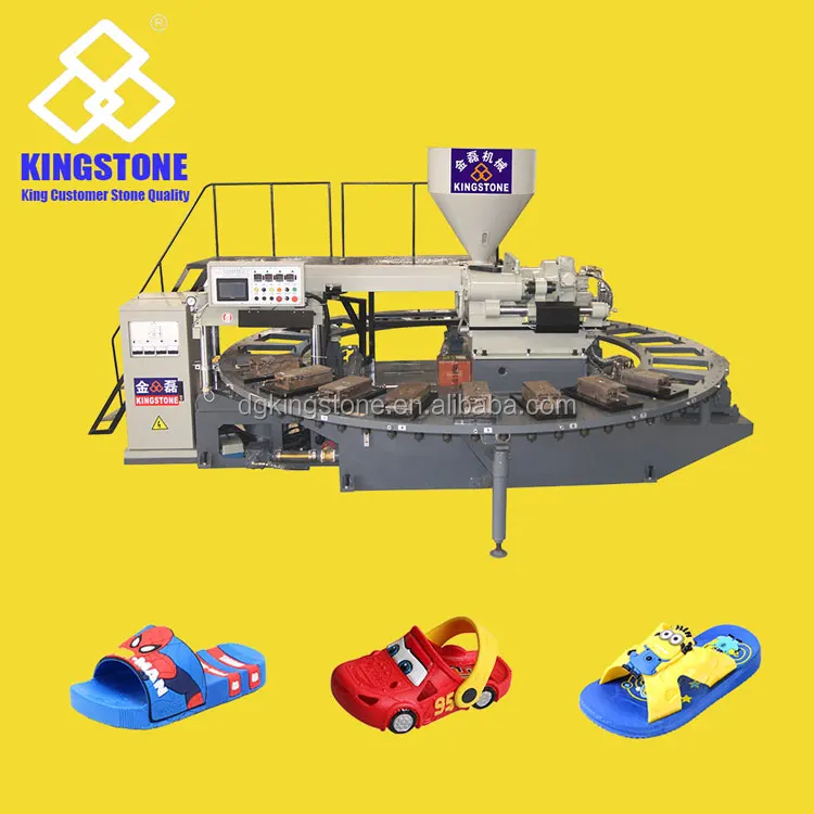 JL-108 Rotary Plastic Shoe Slipper Making Machines