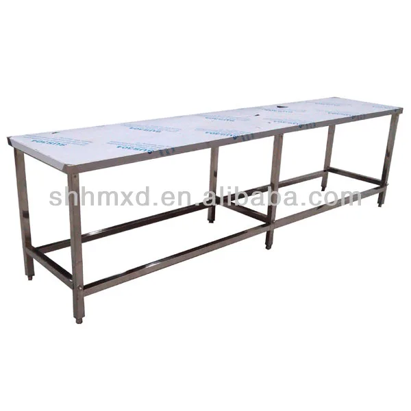 Laundry stainless steel table