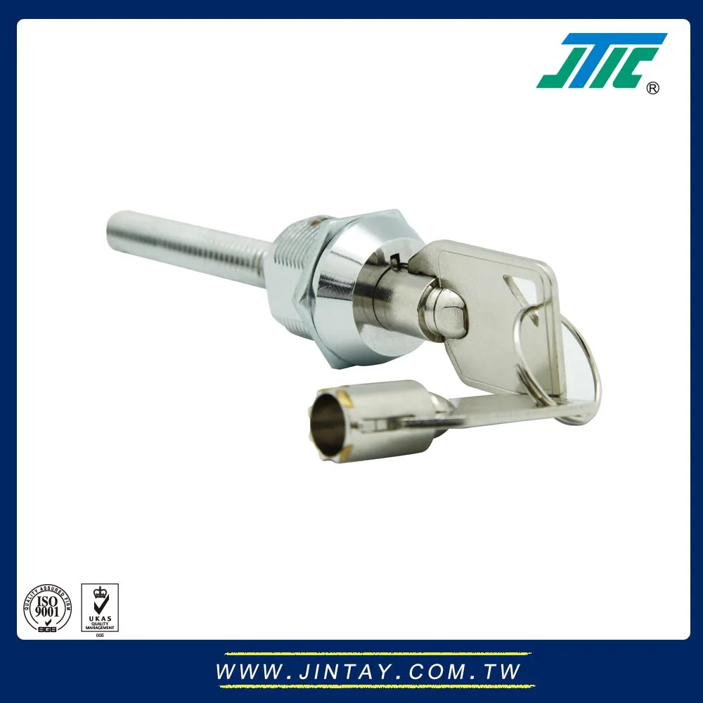 
Vending machine lock with tubular key for vending machine 