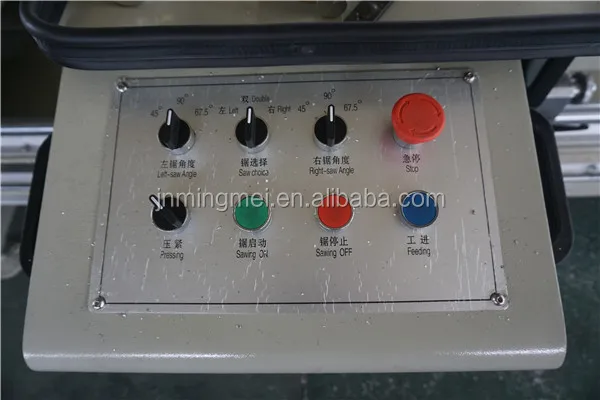 
Mingmei Factory Supply CNC Precise Aluminum cutting Saw / Precision double head cutting saw JZ2B-500*4200 with CE certificate 