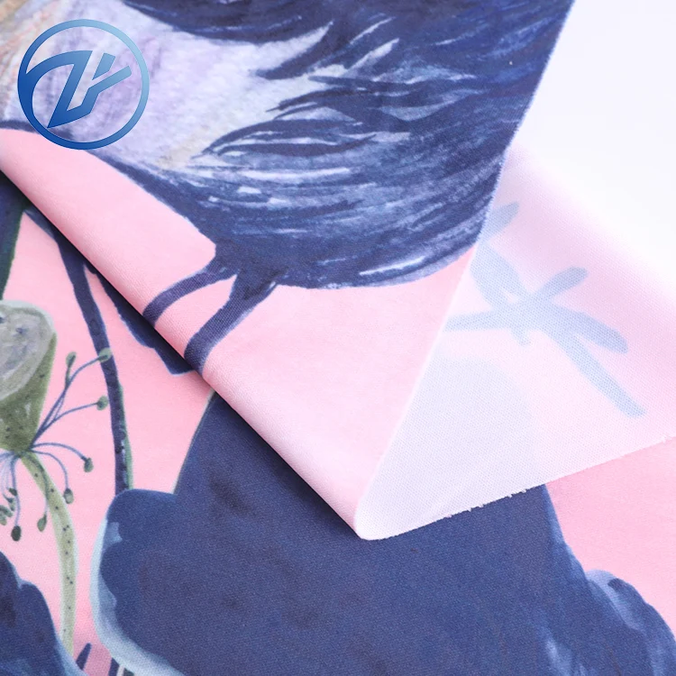 Customized design75D fabric 100 polyester interlock fabric pul fabric