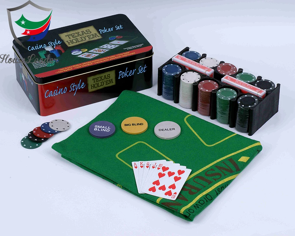
Casino Style Texas Poker Game Set 