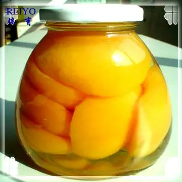 
canned yellow peach 