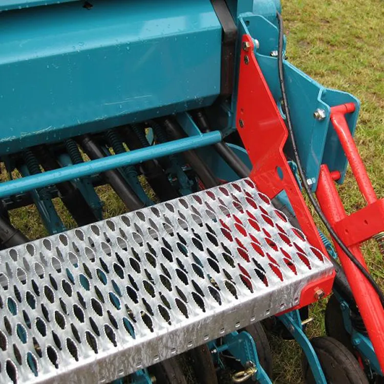 
perforated galvanized platform floor anti skid grating plate sheet 