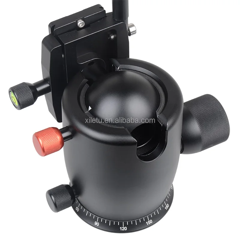 XILETU S 54 Professional Aluminum Handheld Video Digital Camera Tripod ball head