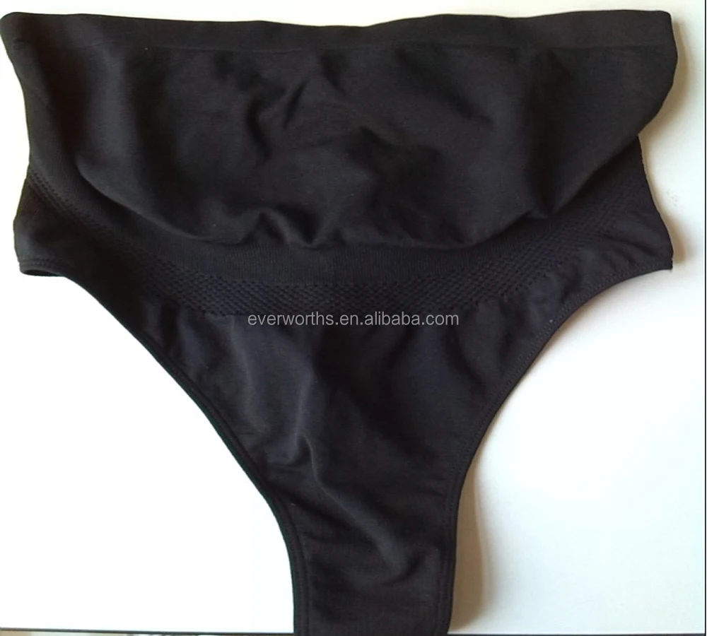 Super comfortable seamless maternity thong underwear
