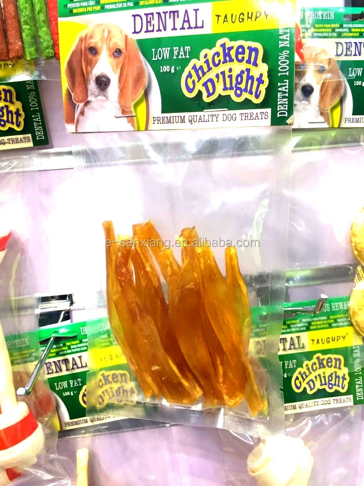 
New dog snacks natural dried beef tendon dog treats 