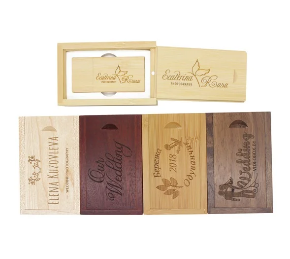 New Designs Wooden Usb Flash Drive Bulk Cheap Wholesale Bamboo Usb Flash Drive