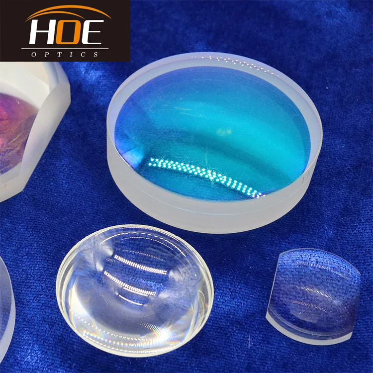 
HOE Convex concave lens Customized Polished Optical Glass lenses 