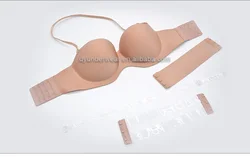 New Design Sexy Strapless Bra Seamless Push Up Bra Young Girls Lingerie