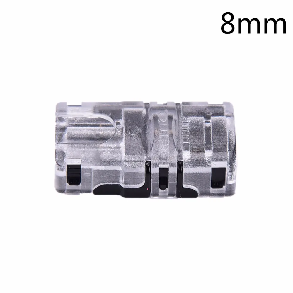 Waterproof SMD 5050 5630 LED Tape Light Connection Conductor 2pin LED Strip to Wire Connector for 8/10mm Single Color
