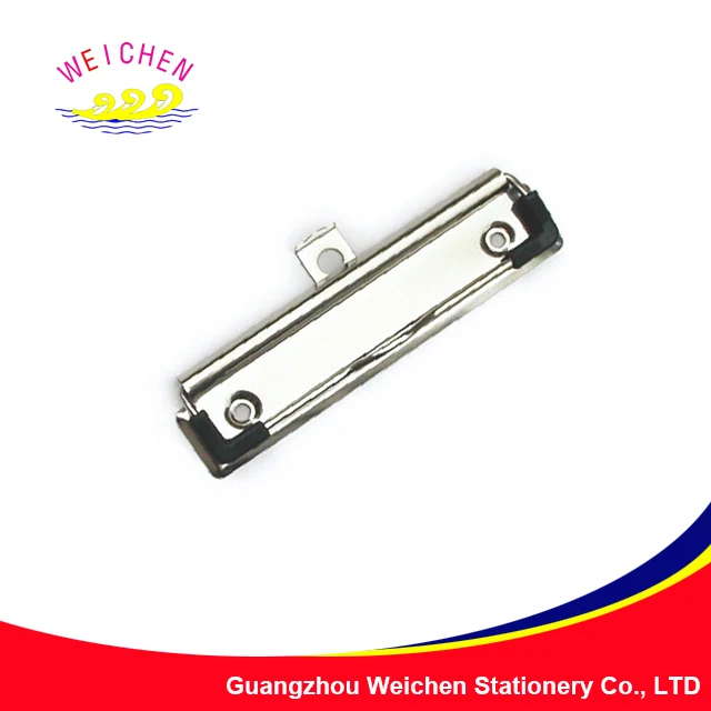 
office high quality 100mm metal clipboard clip with hanger and protective corner clip board clamps 