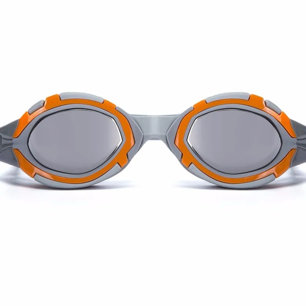 waterproof anti fog mirrored swimming goggles