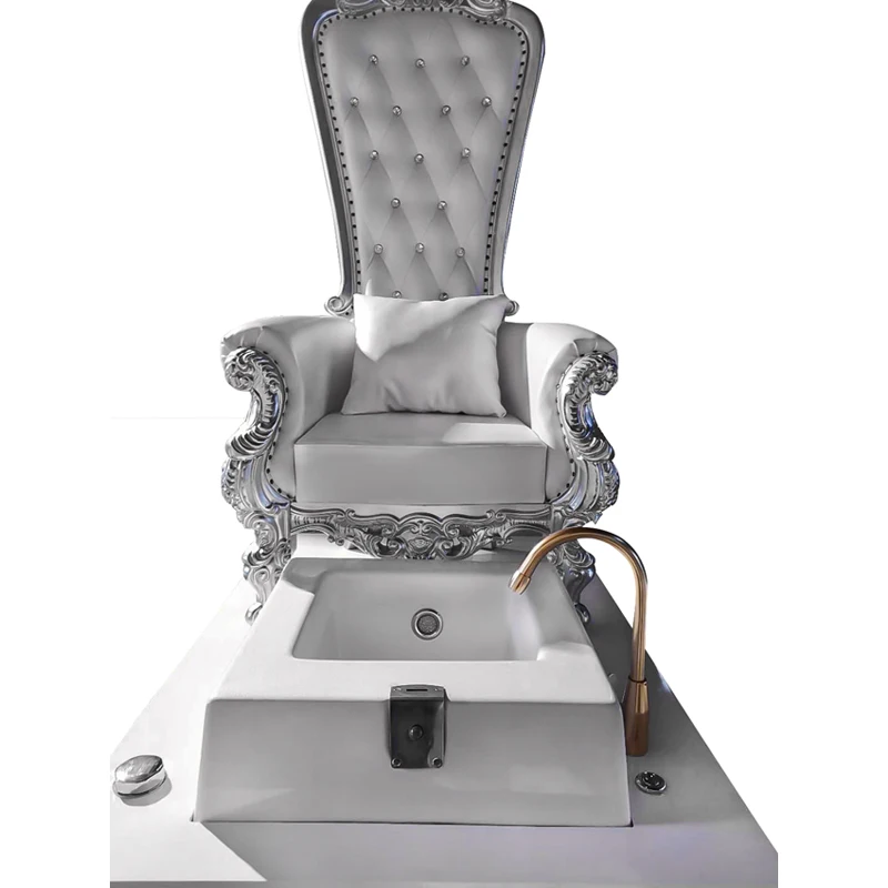 Wholesale Beauty spa colourful Salon equipment Foot Pipeless Foot Nail  Throne Sap Pedicure Chairs For Sale