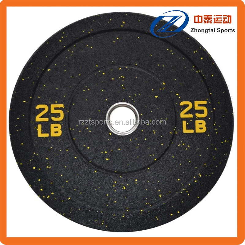 15 lbs weightlfiting crumb rubber weight plates