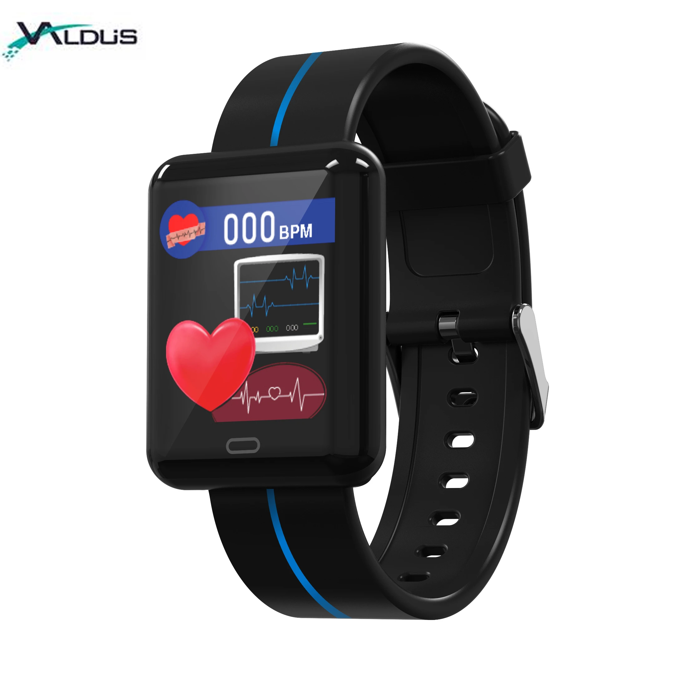 Blood pressure heart rate fitness watch smart  watch band bracelet with IP67 waterproof for ios and android (60829601033)