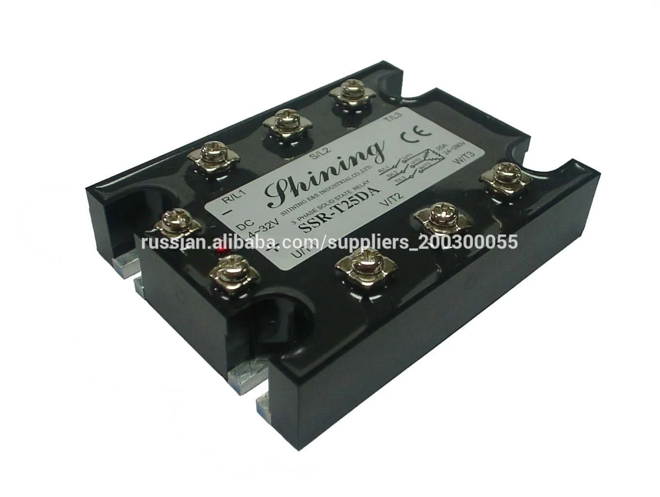 SSR-T25DA Постоянного тока в переменный Трехфазный твердотельные реле