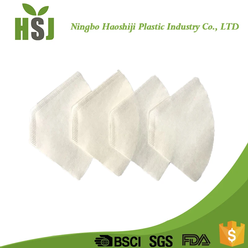 China salable natural wood pulp coffee paper filter