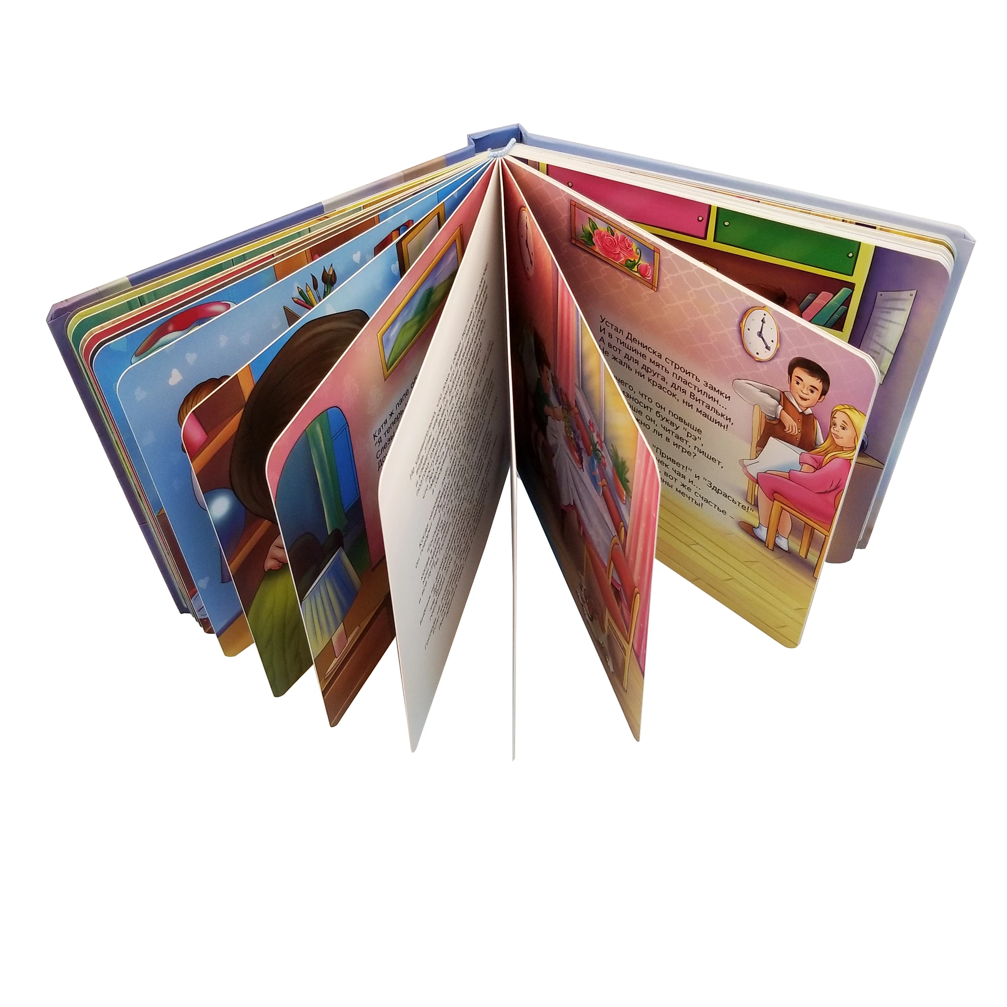 Children english bedtime story board book printing, Customized printed books for kid