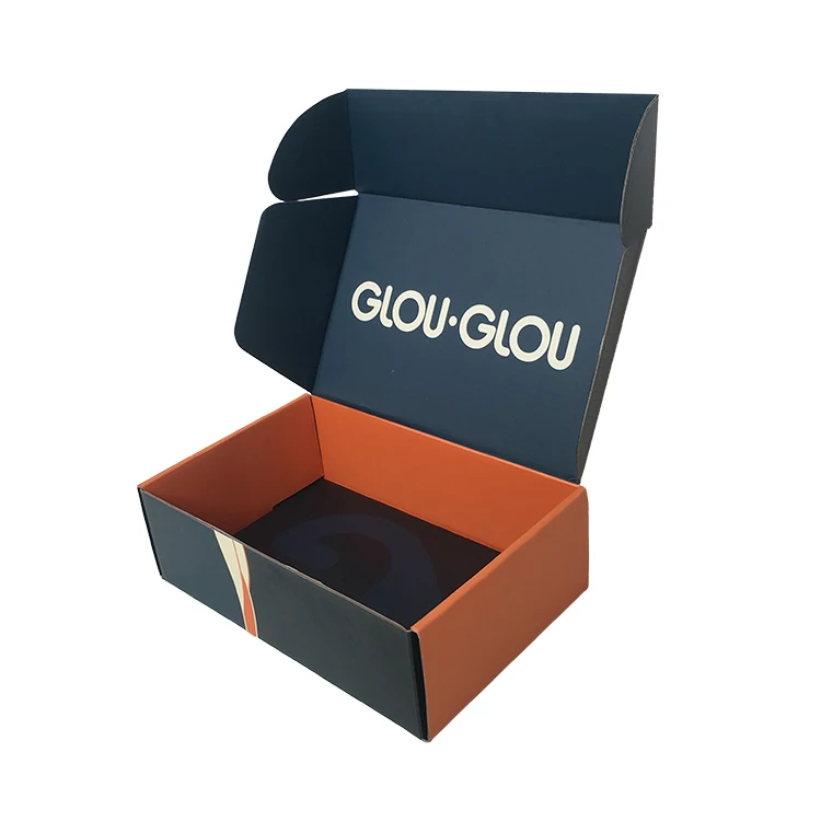 Hot Stamping Gold Silver E-commerce Airplane Packaging Printed Banana Boxes  Carton Design Custom Cardboard Box Shenzen