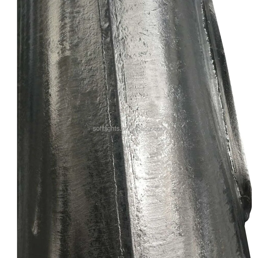 6M galvanized street light pole