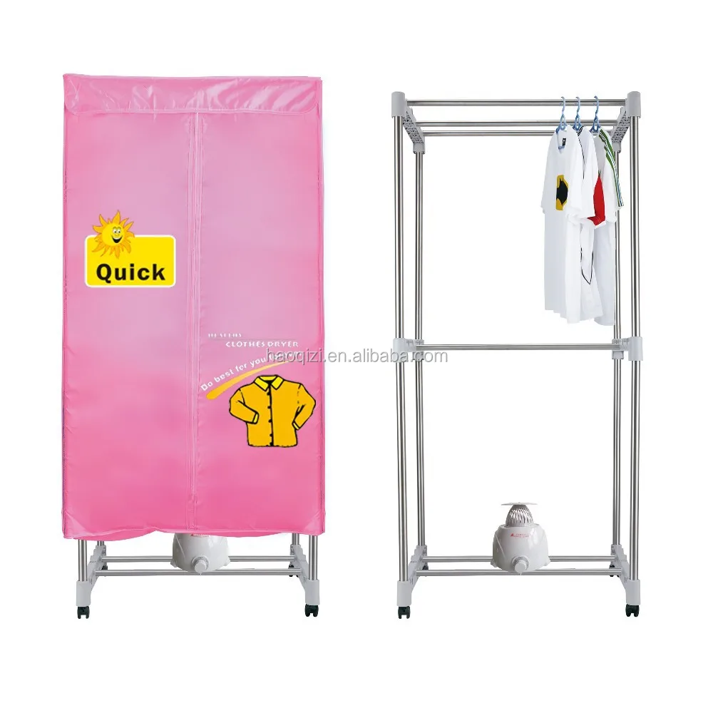 H-806F Stainless steel Wardrobe foldable cloth hanger dryer Secadora de ropa