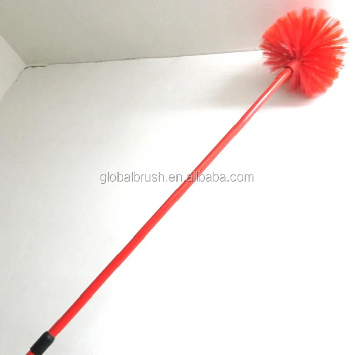 HQ9711 Saudi Arab wholesale market PP good help broom cobweb round ceiling brush