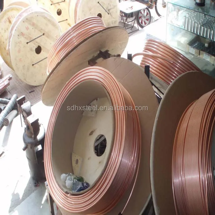 Copper pancake coil ACR soft Drawn Coil,Pancake Copper Tube manufacturer