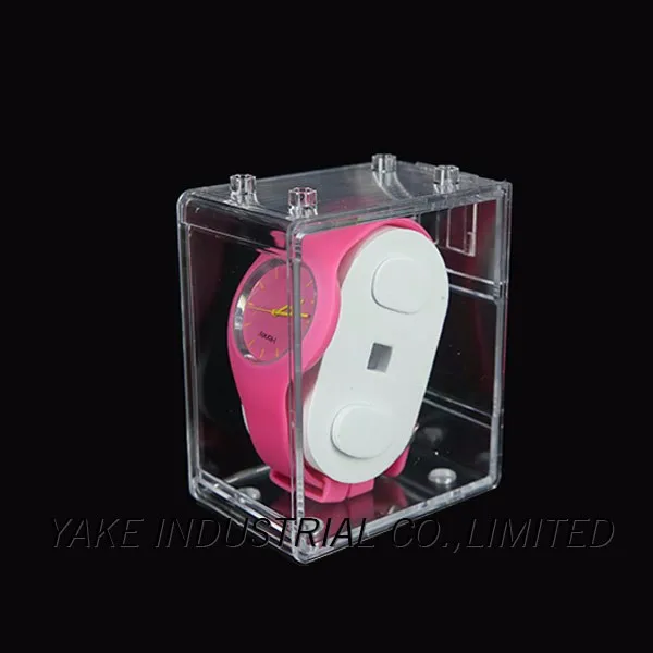 
High quality plastic watch box transparent for packing gift box 