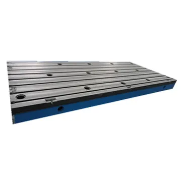 
Cast iron T slot plate with custom-made size 