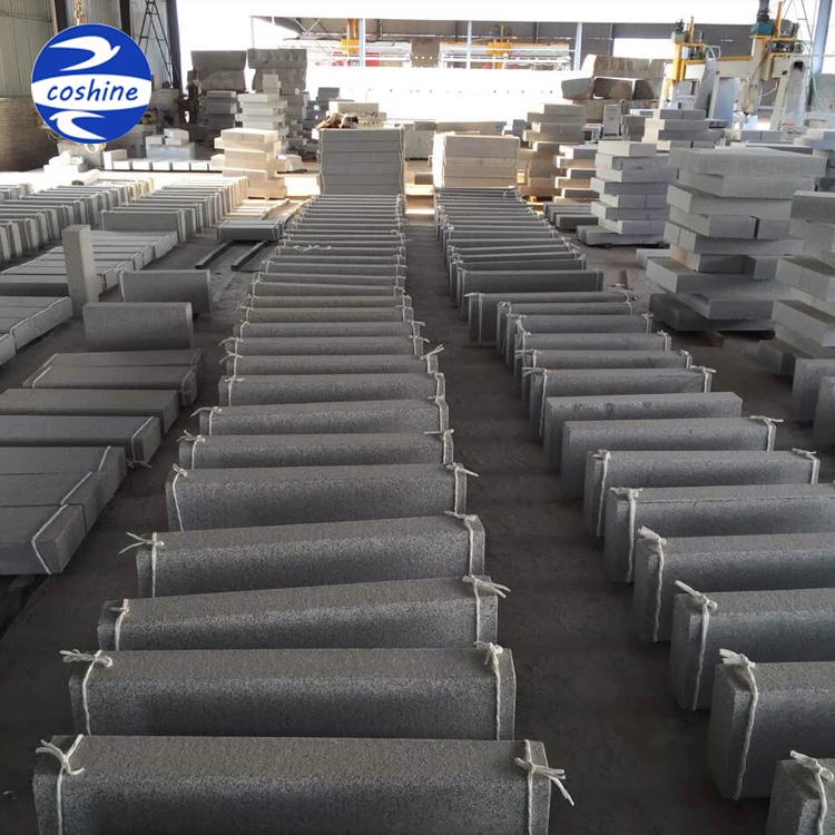 
Cheapest G603 curbstone grey granite kerbstone 